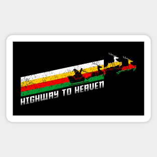 highway to heaven Sticker